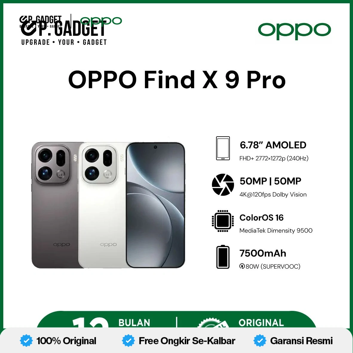 OPPO FIND X9 PRO 5G