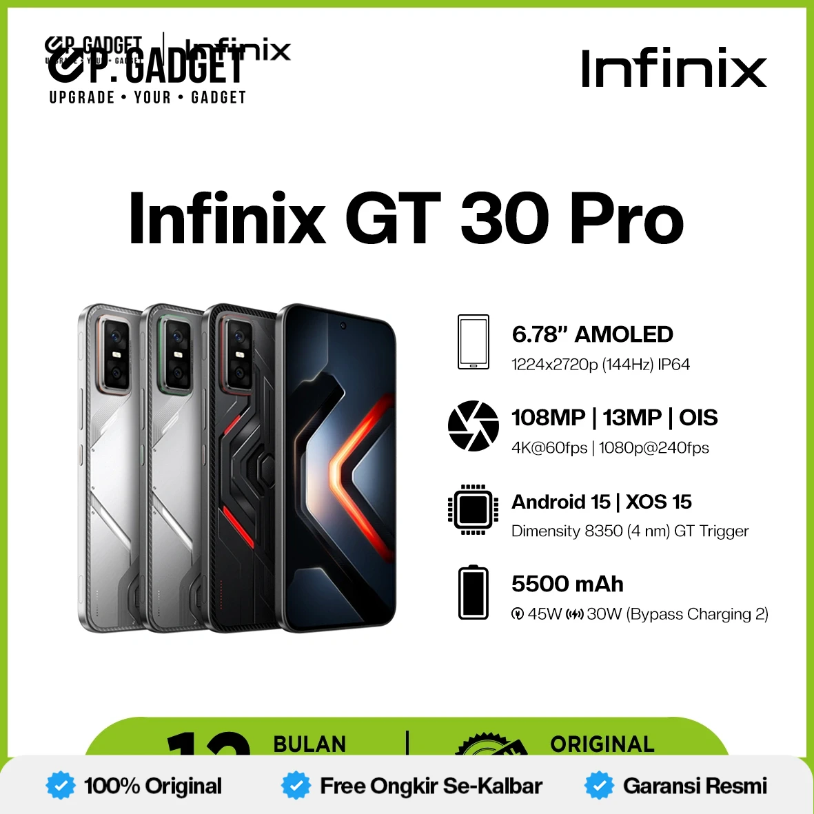 INFINIX GT30
