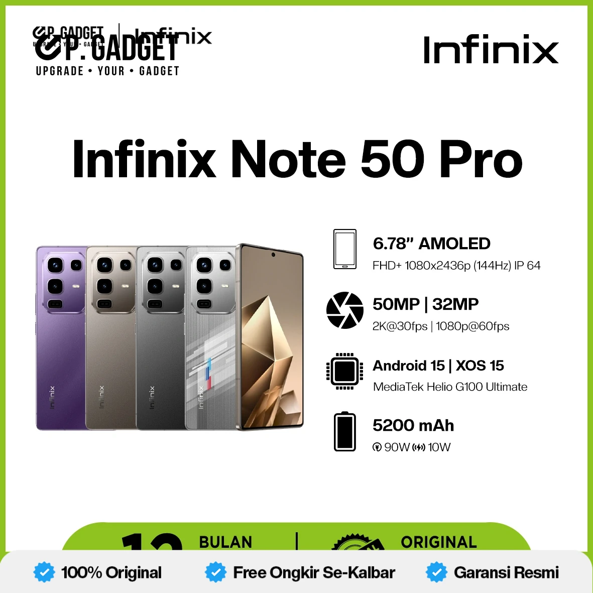 INFINIX NOTE 50 PRO