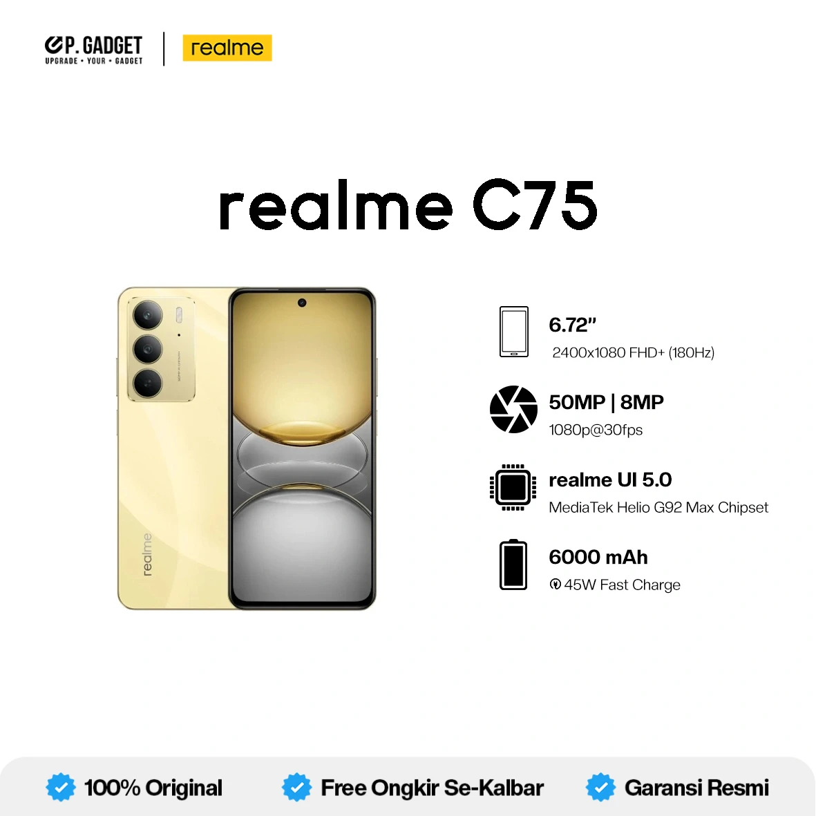 REALME C75