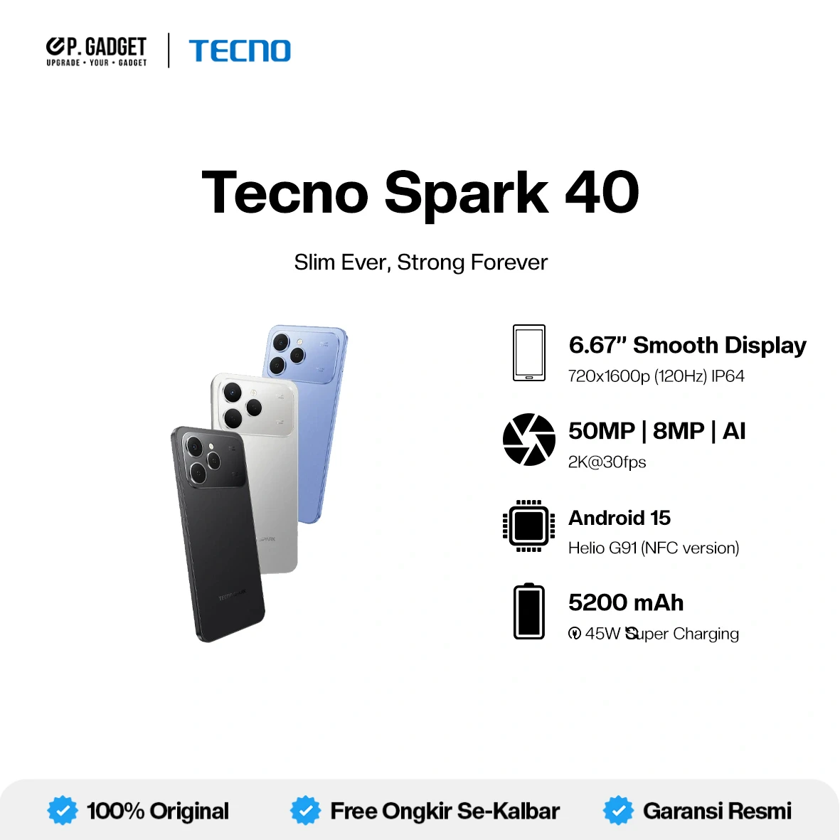 TECNO SPARK 40