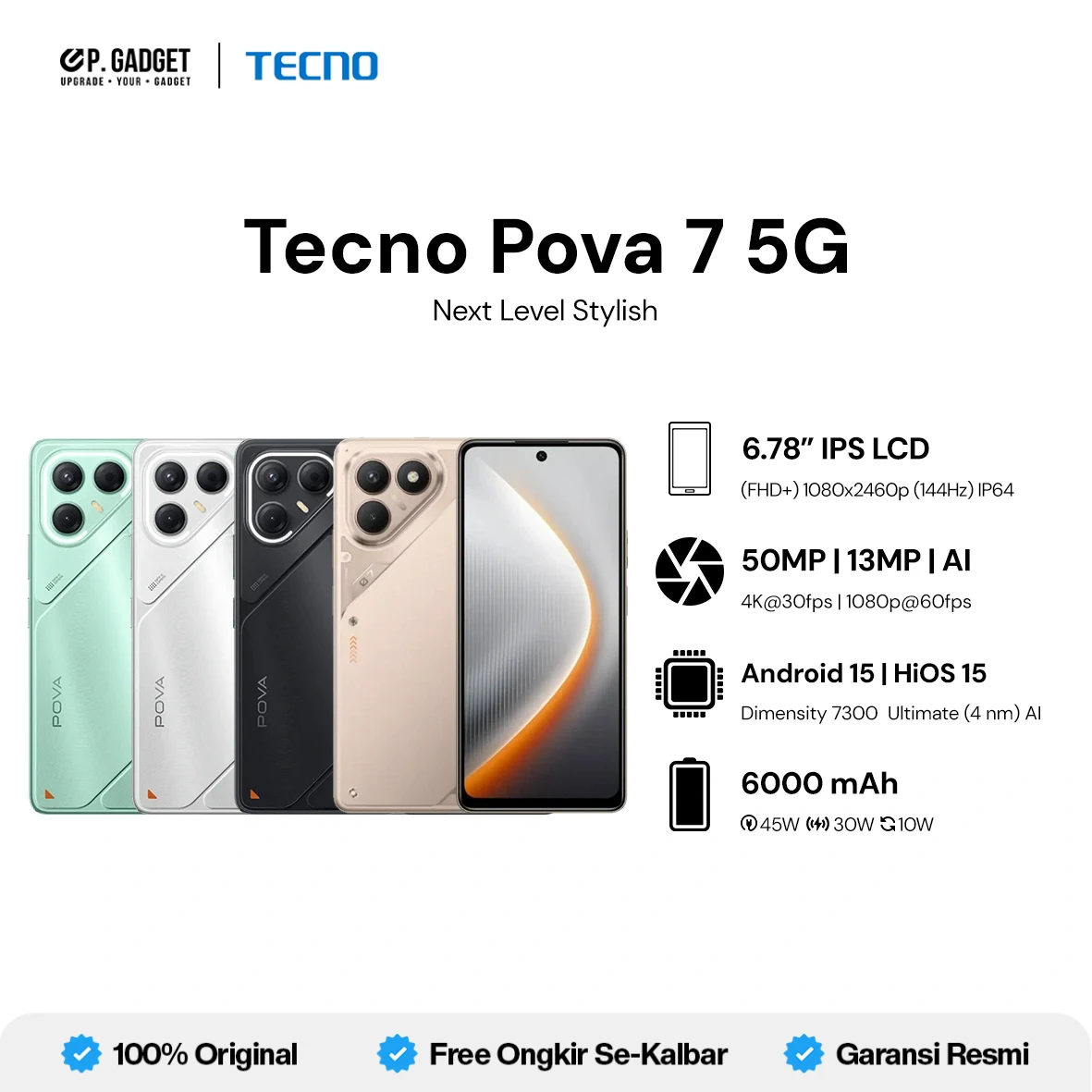 TECNO POVA 7 5G