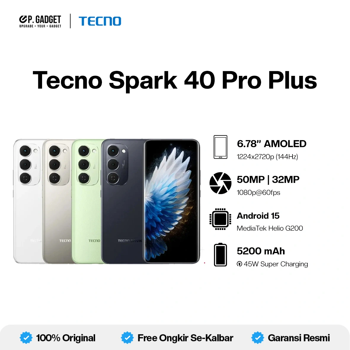 TECNO SPARK 40 PRO PLUS