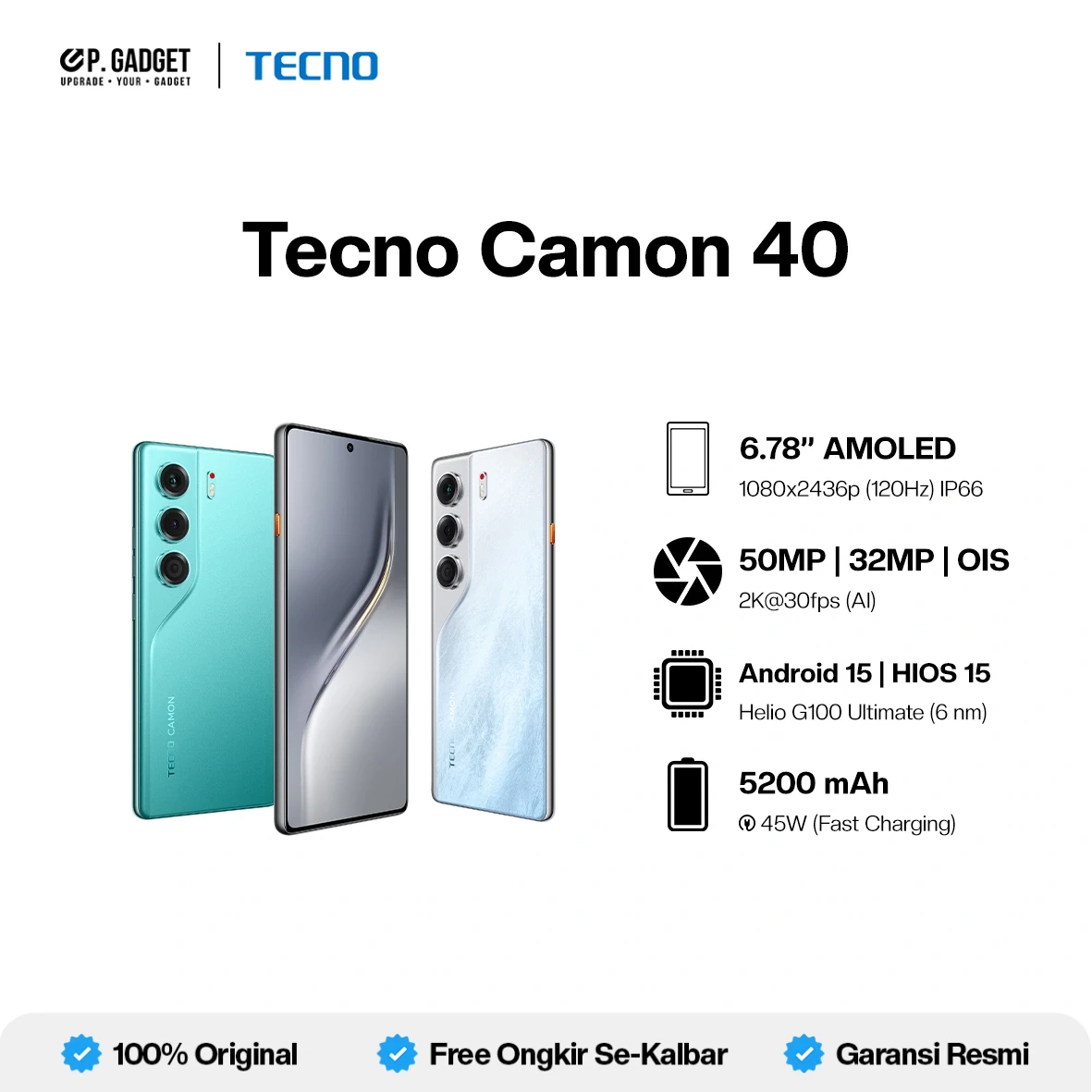 TECNO CAMON 40