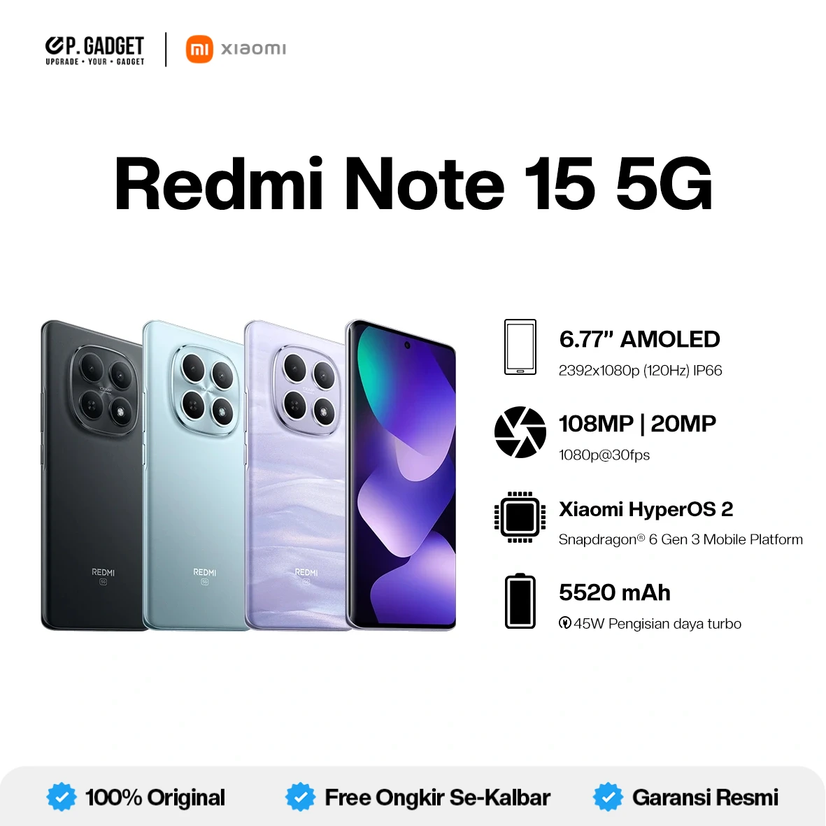 REDMI NOTE 15 5G