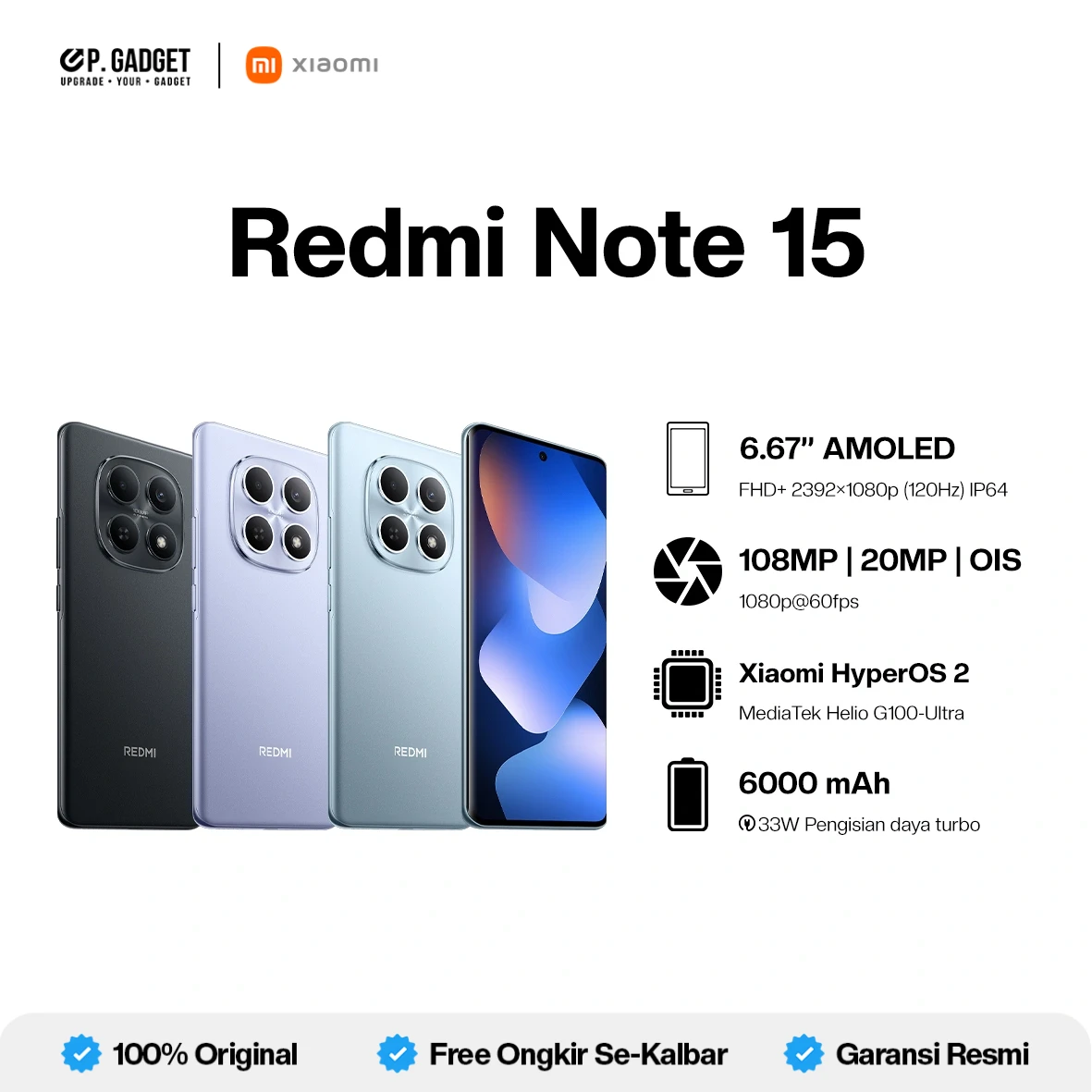 REDMI NOTE 15