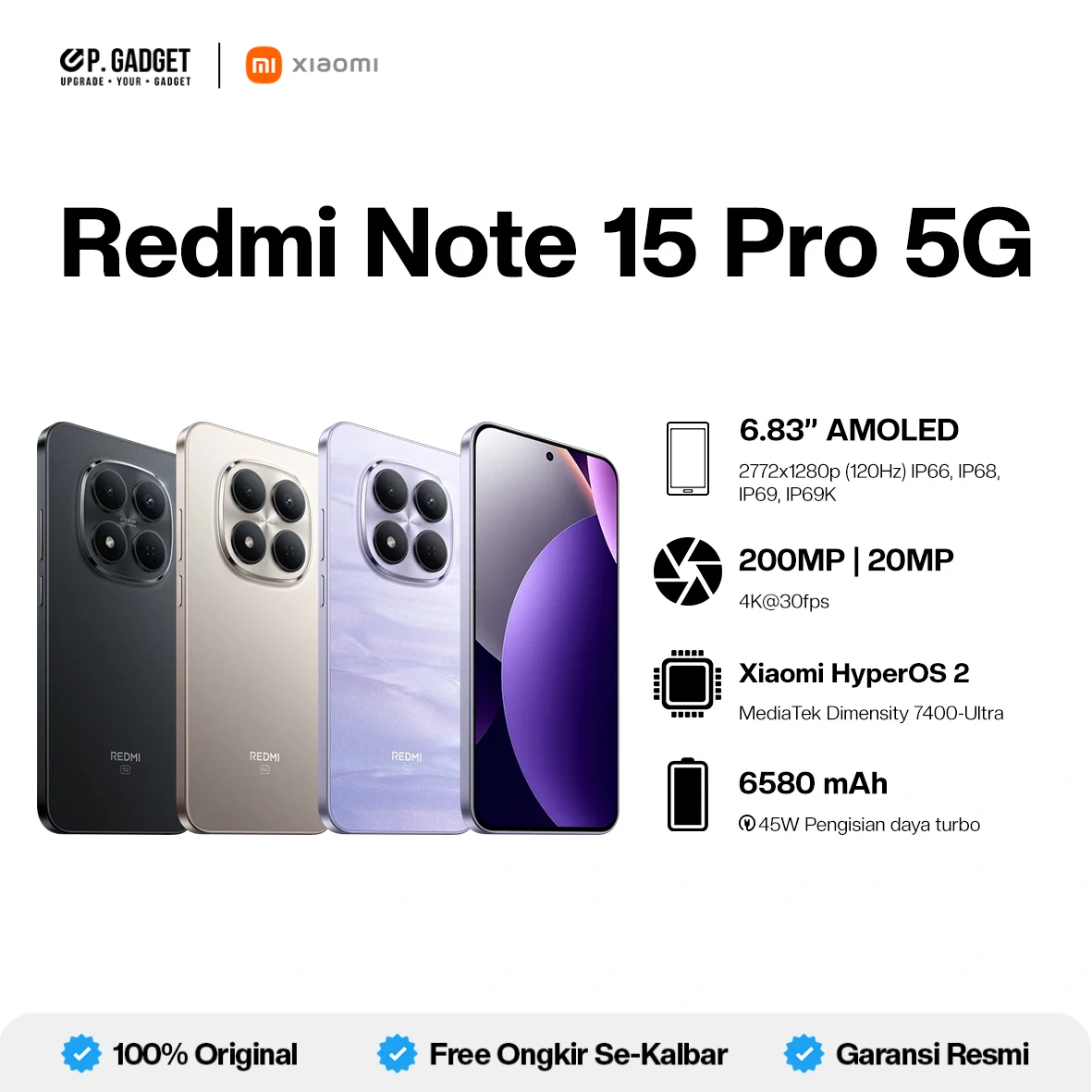 REDMI NOTE 15 PRO 5G