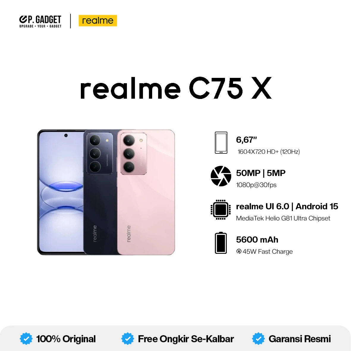 REALME C75X