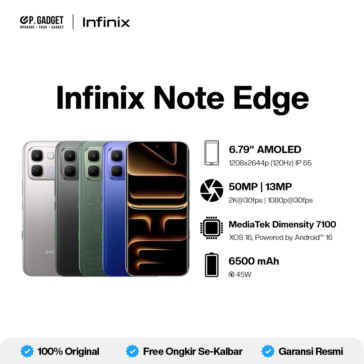 INFINIX NOTE EDGE 5G