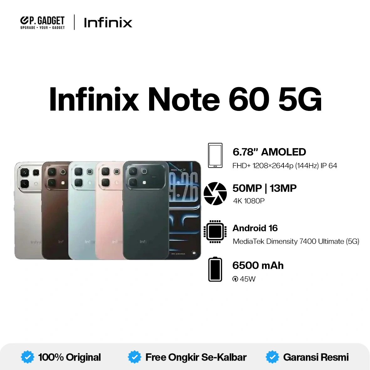 INFINIX NOTE 60 5G