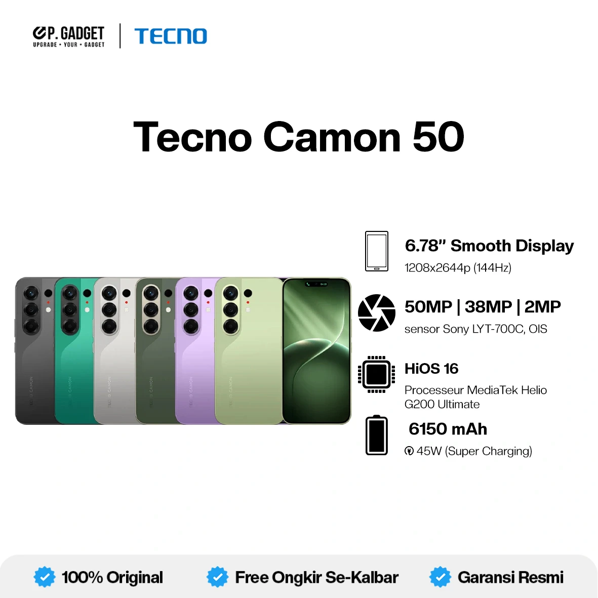 TECNO CAMON 50