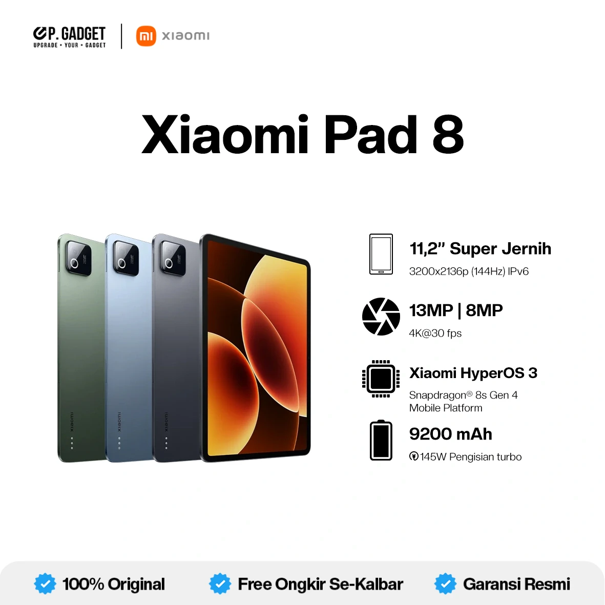 XIAOMI PAD 8