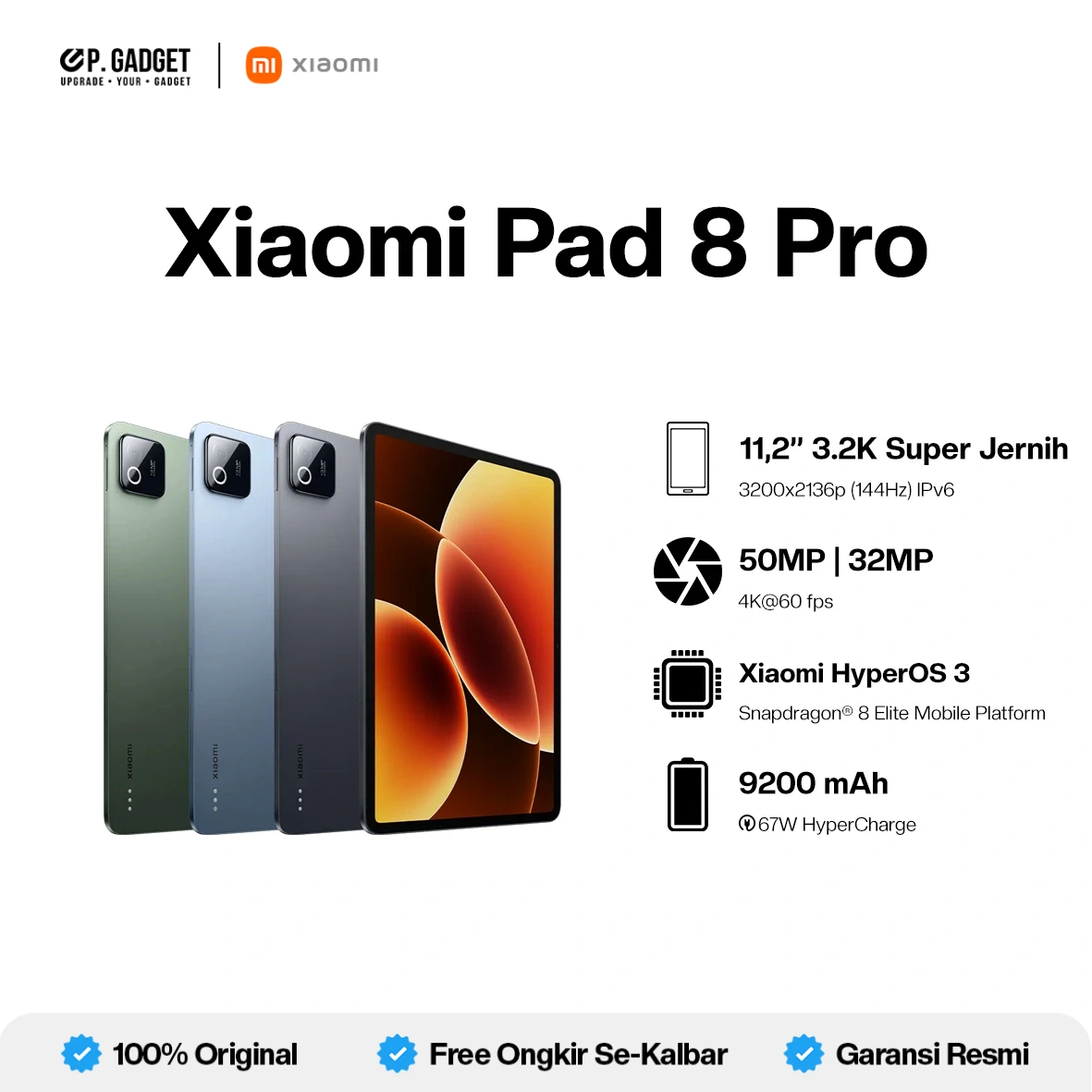 XIAOMI PAD 8 PRO