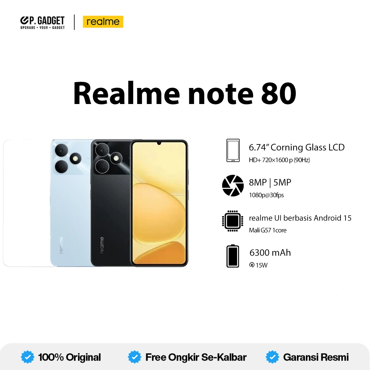REALME NOTE 80