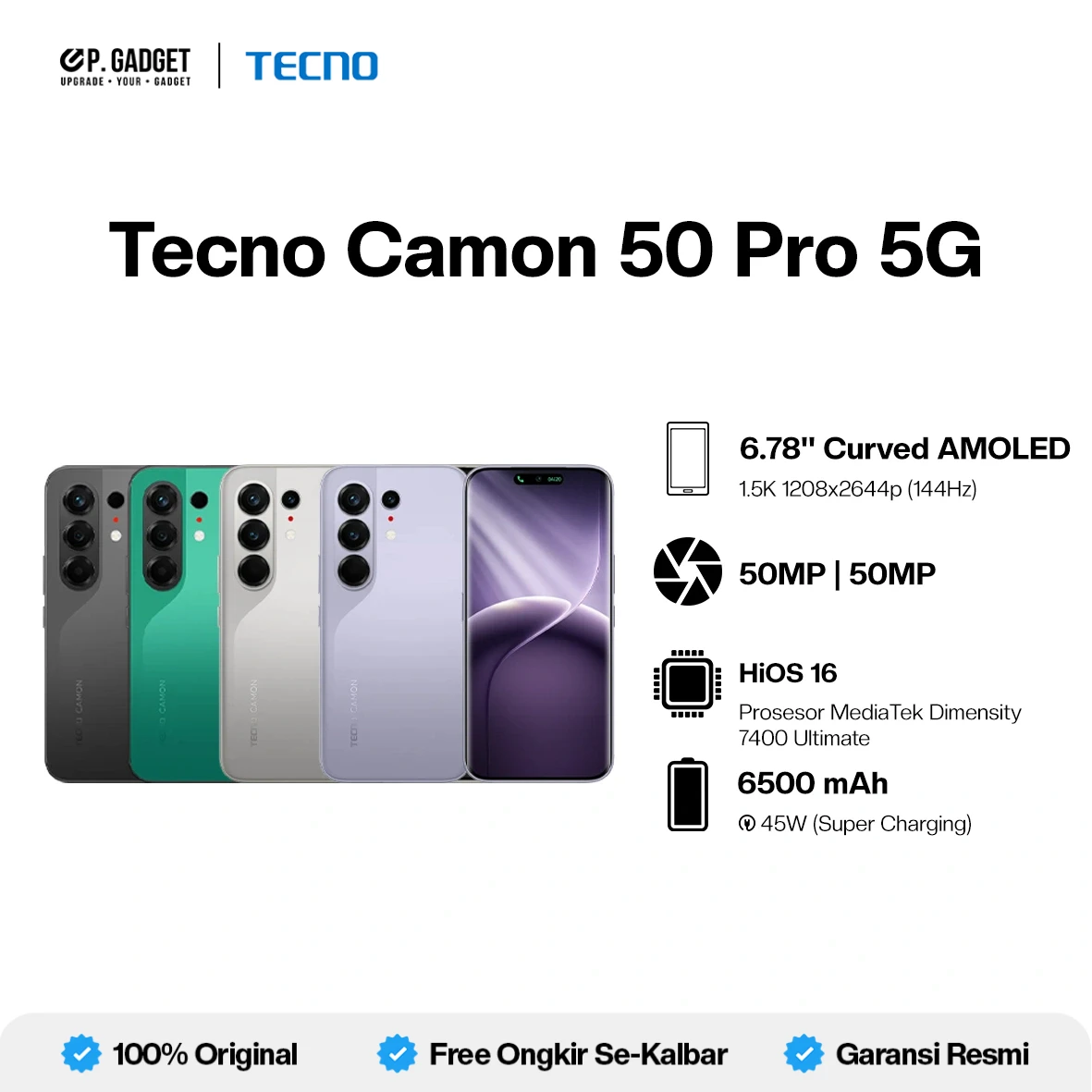 TECNO CAMON 50 PRO 5G