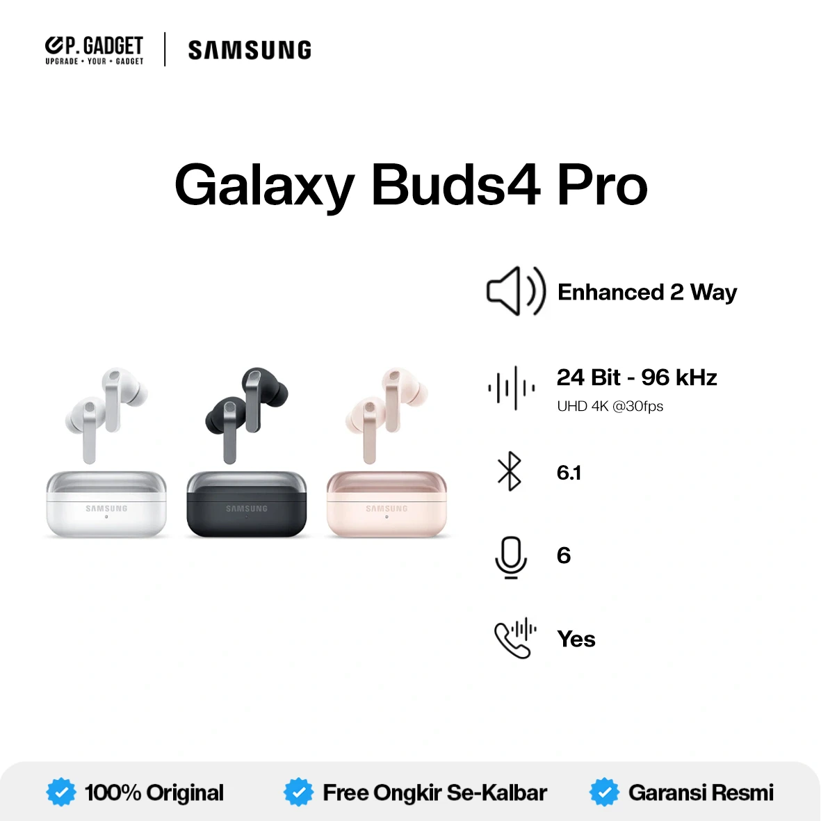 SAMSUNG GALAXY BUDS 4 PRO