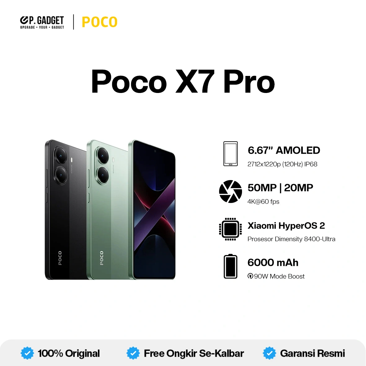 POCO X7 PRO 12/512GB
