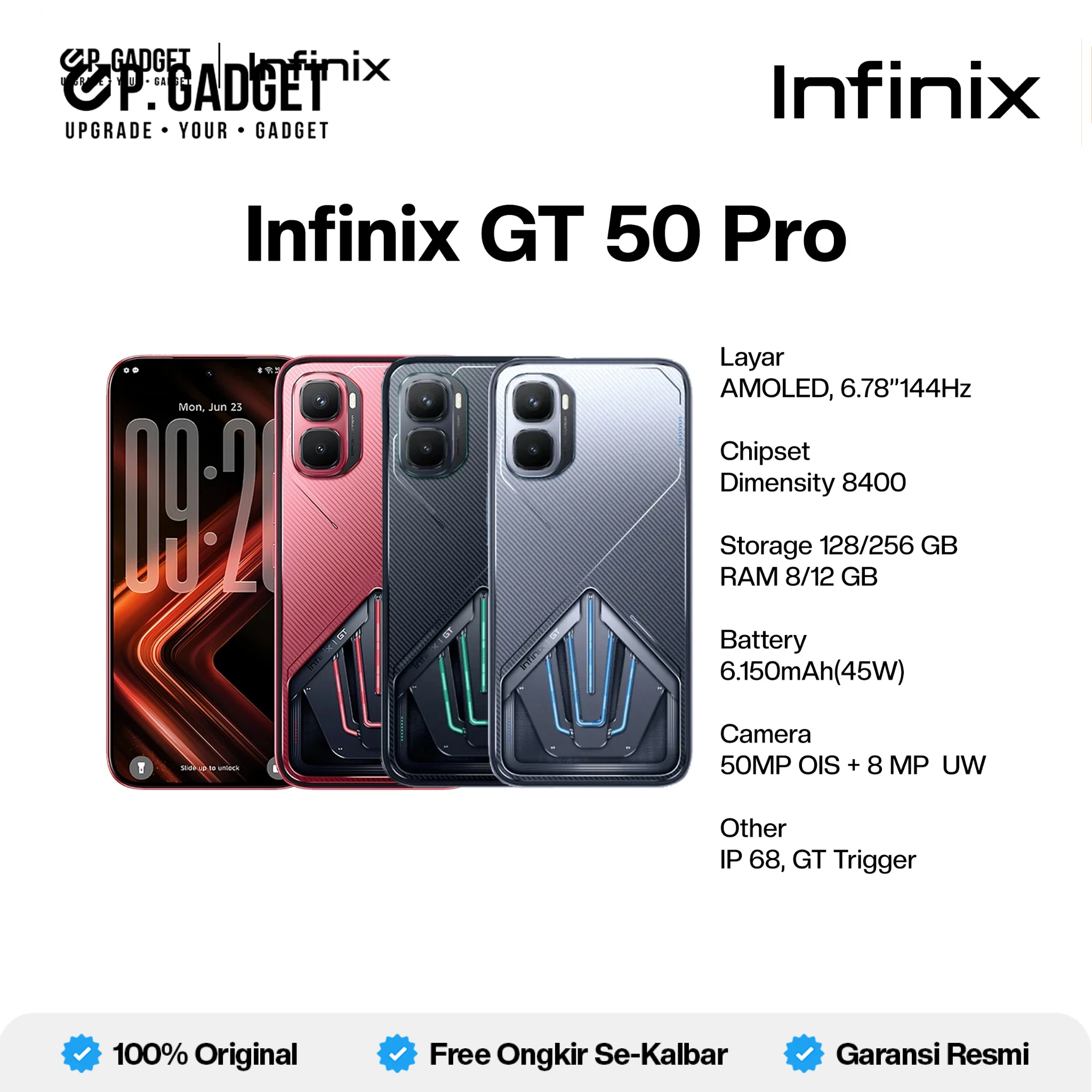 INFINIX GT 50 PRO