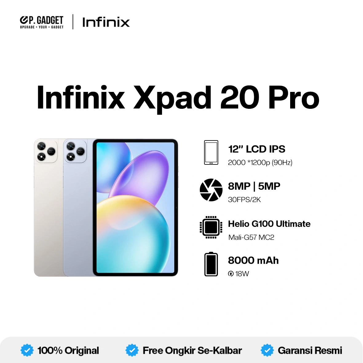 INFINIX XPAD 20 PRO
