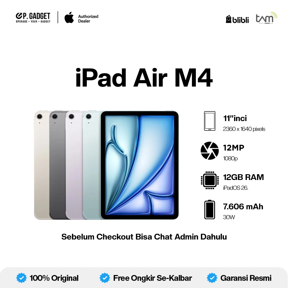 IPAD AIR M4 11
