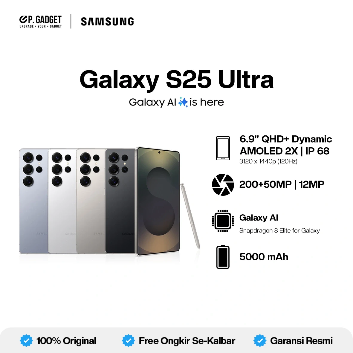 SAMSUNG S25 ULTRA 5G