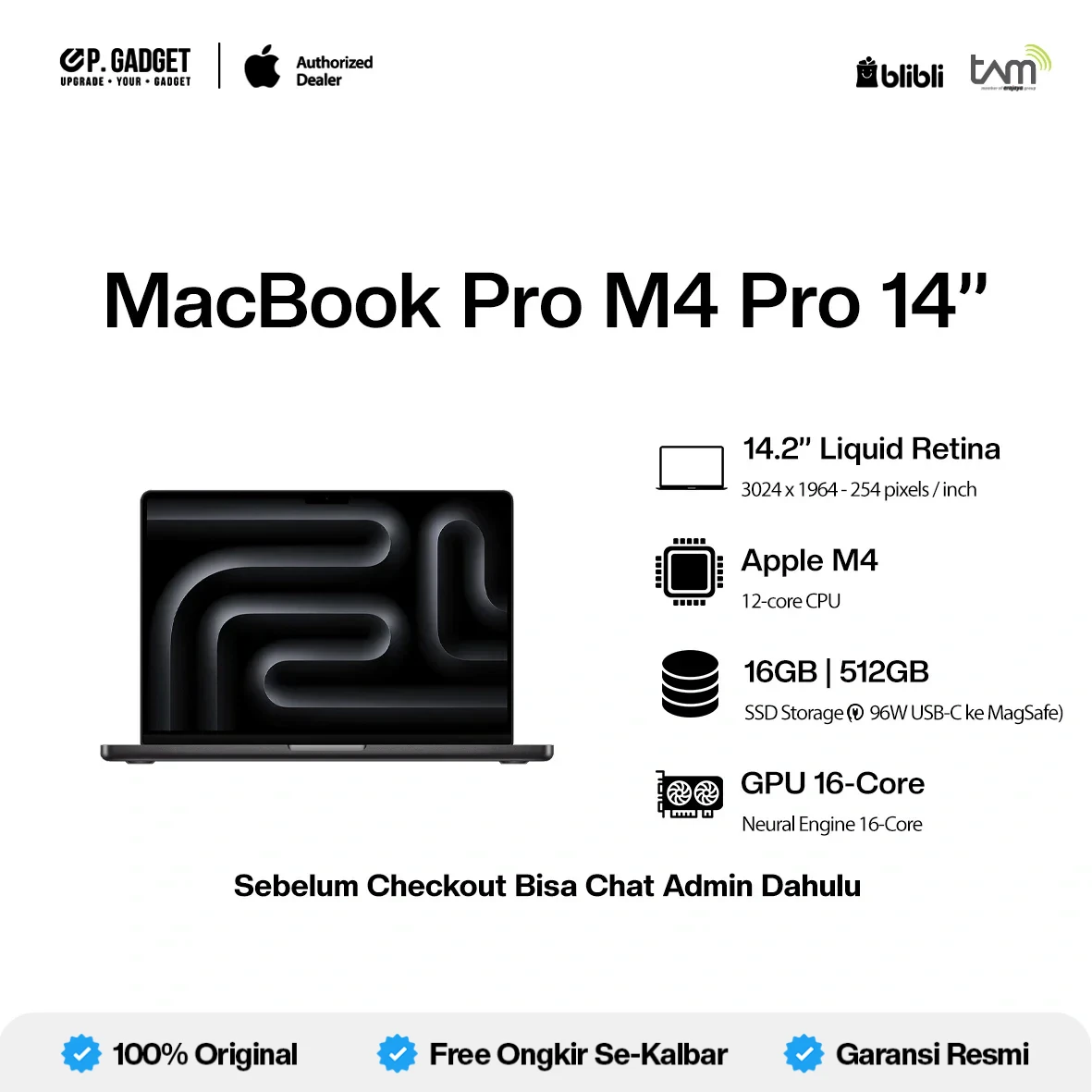 MACBOOK M4 PRO 14