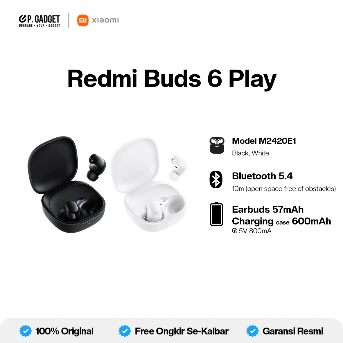 REDMI BUDS 6 PLAY