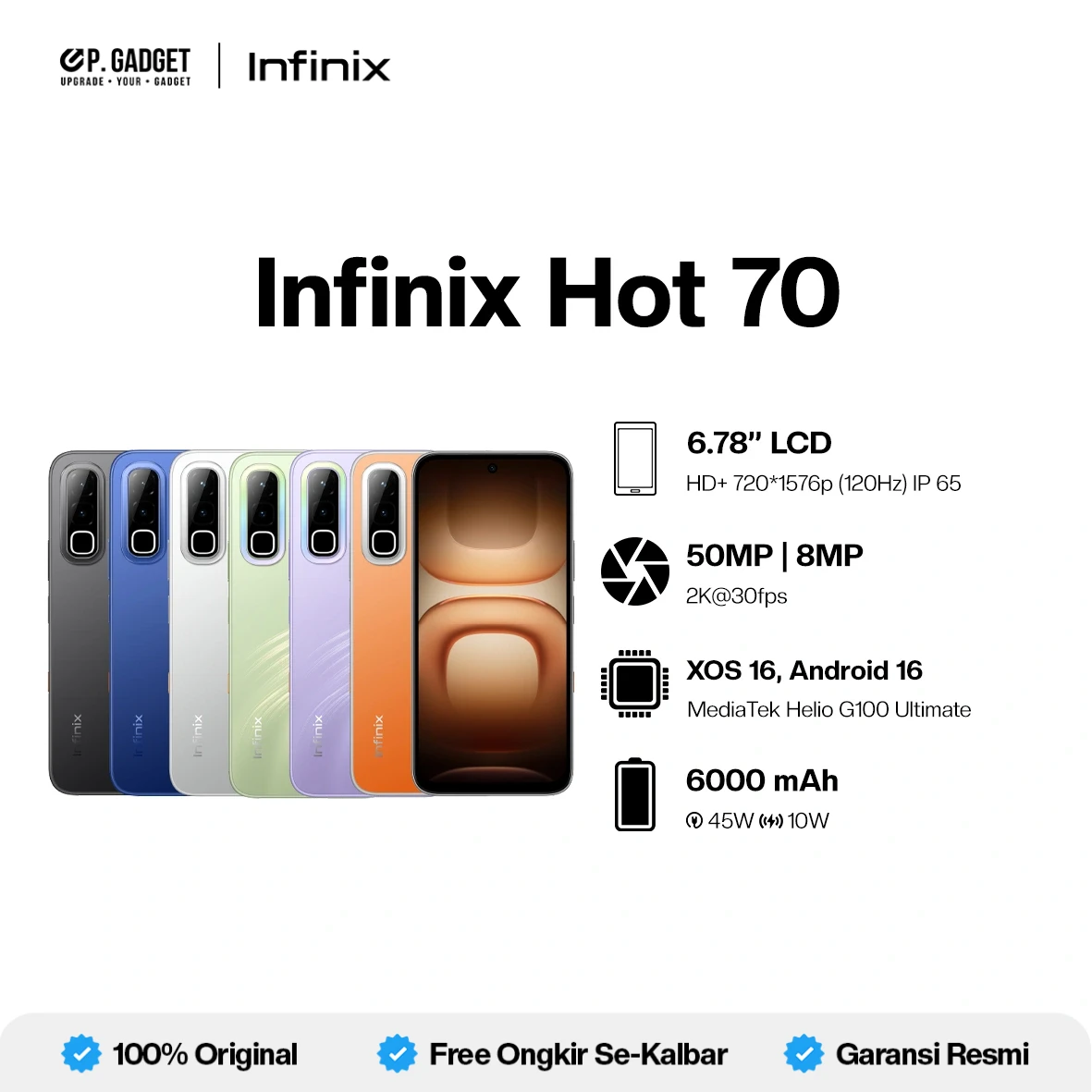 INFINIX HOT 70