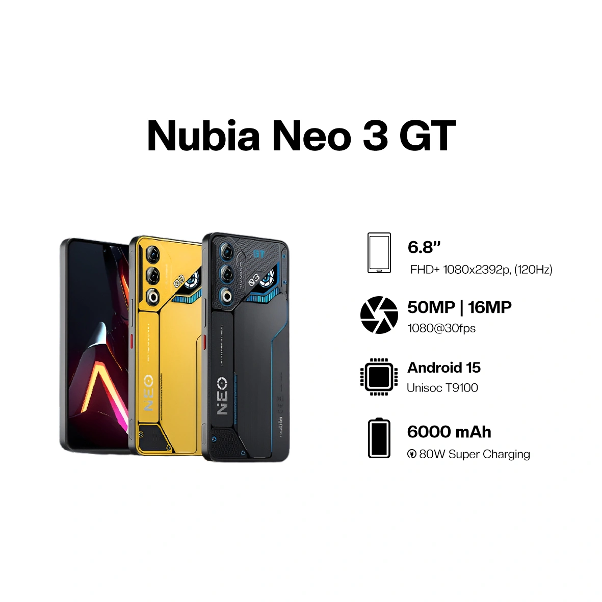 NUBIA NEO 3 GT
