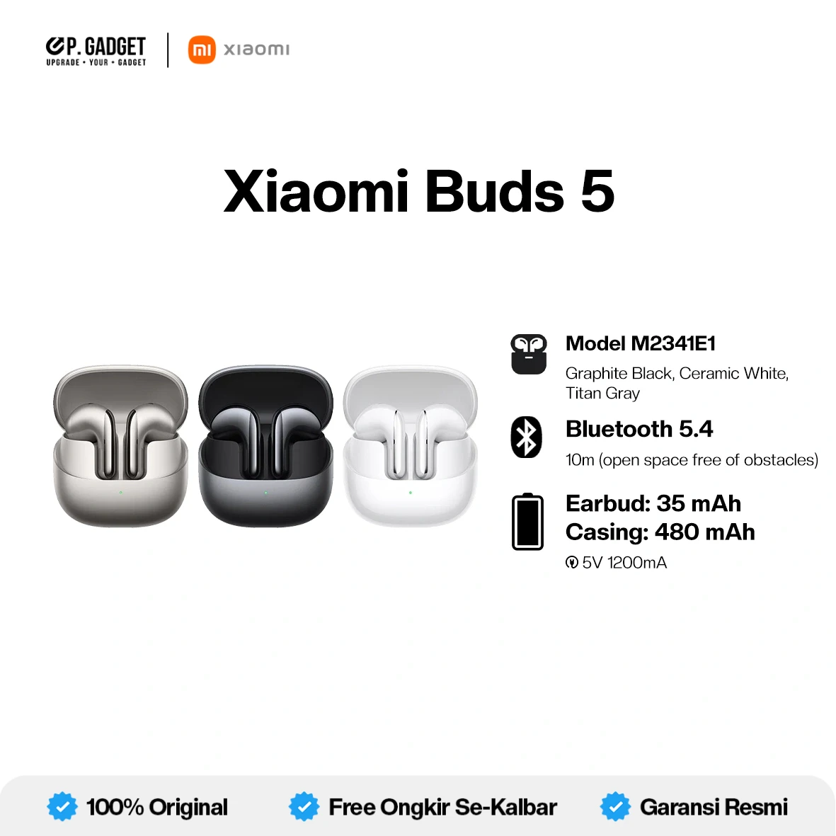 XIAOMI BUDS 5
