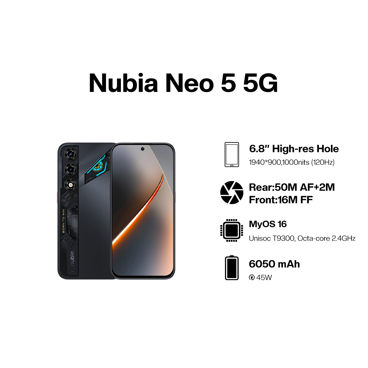 NUBIA NEO 5 5G