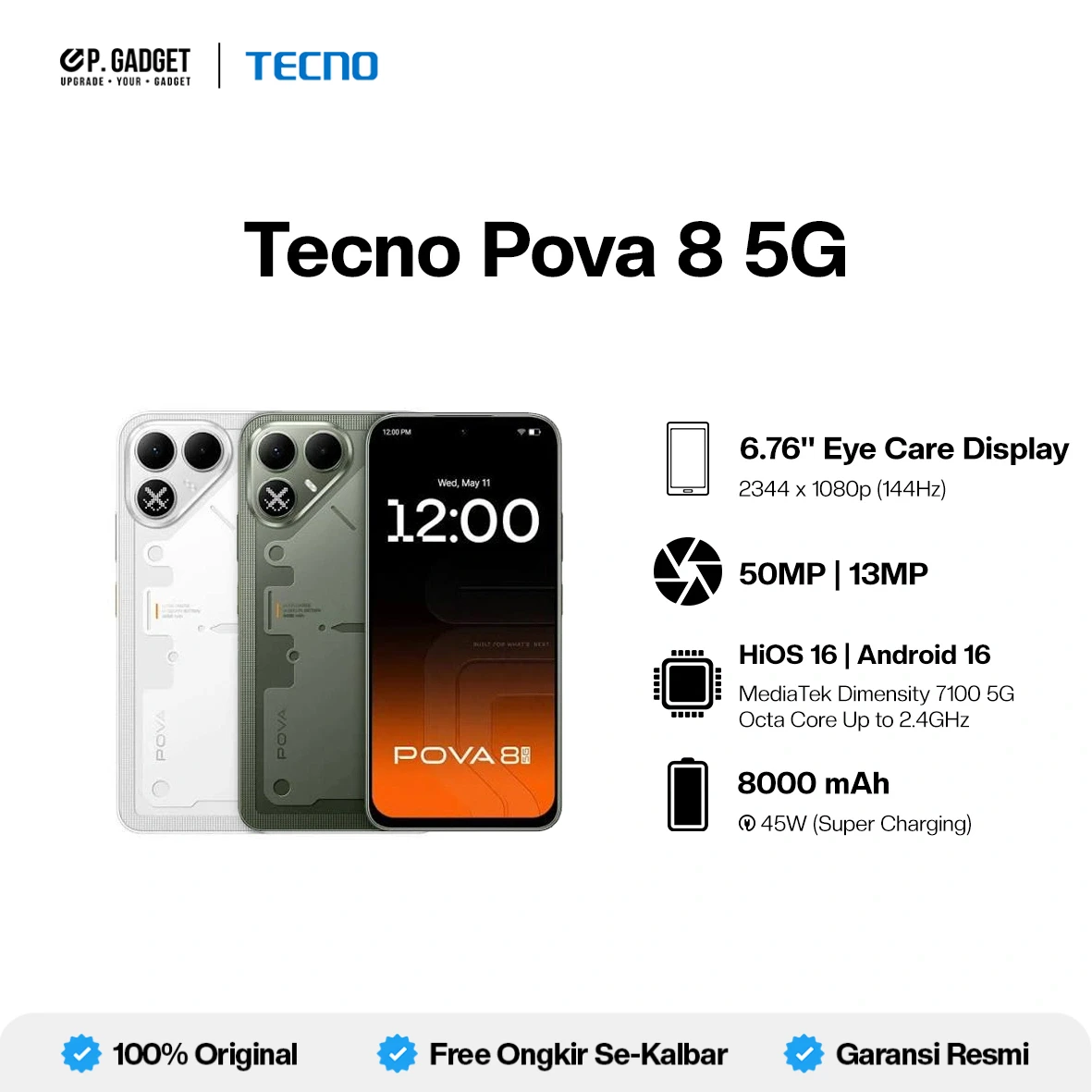 TECNO POVA 8 5G