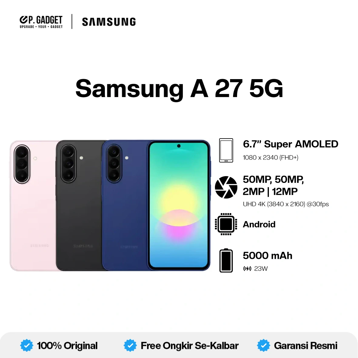 SAMSUNG GALAXY A27 5G
