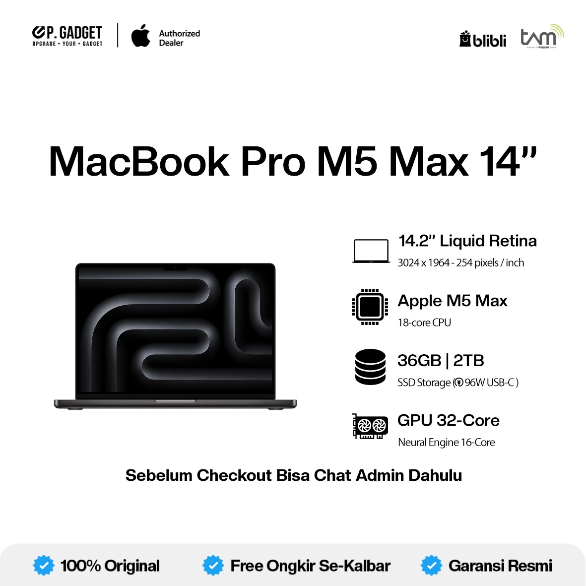 MACBOOK PRO M5 MAX