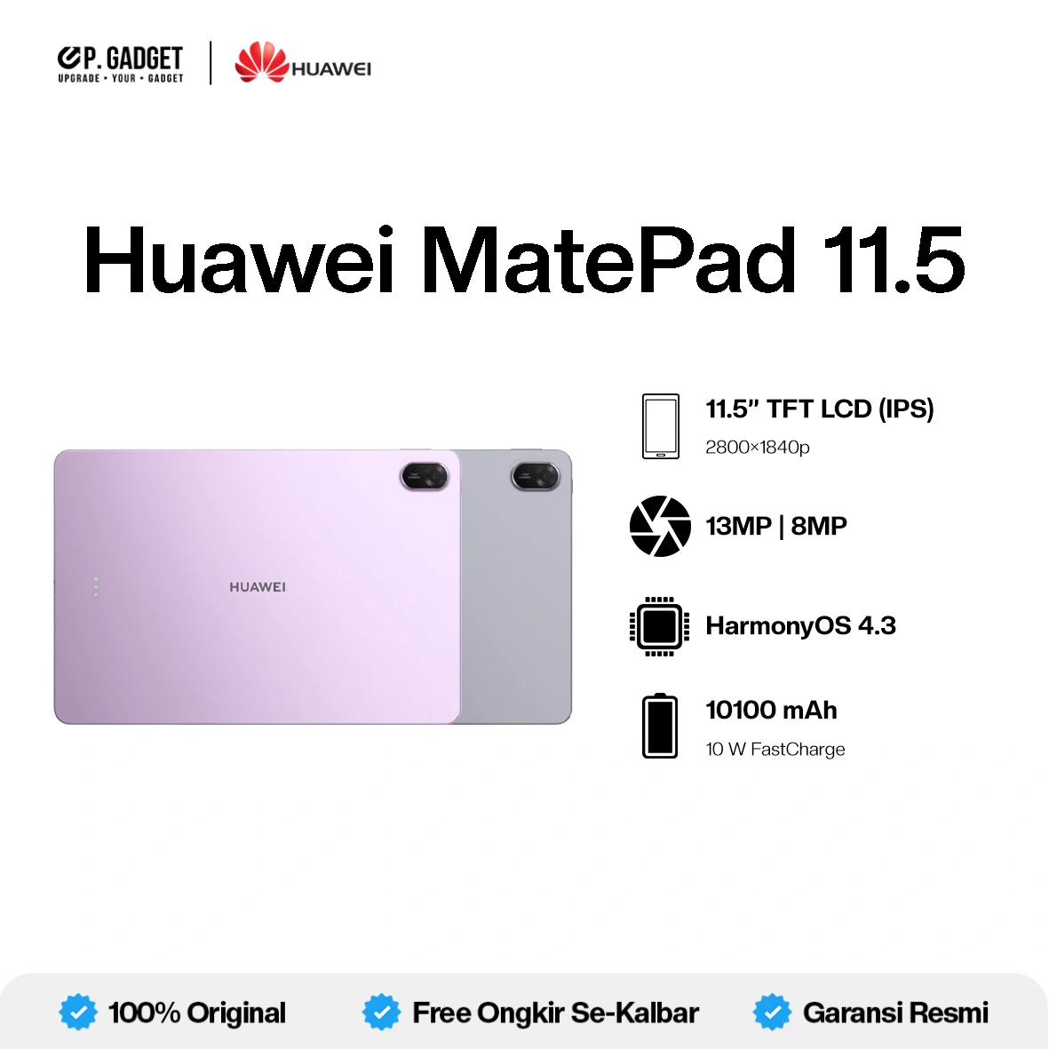 HUAWEI TABLET NEW MATEPAD 11.5 TAOXINGZHI
