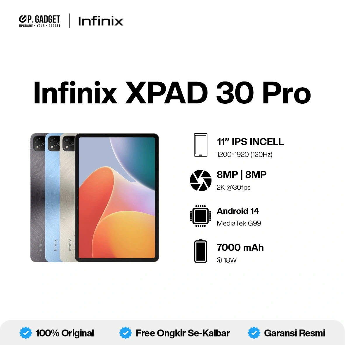 INFINIX XPAD 30 PRO