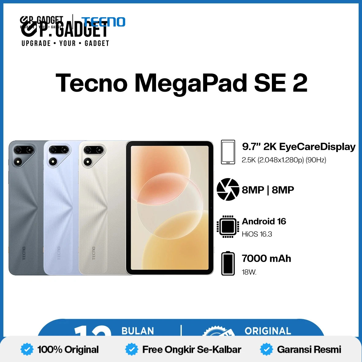 TECNO MEGAPAD SE 2