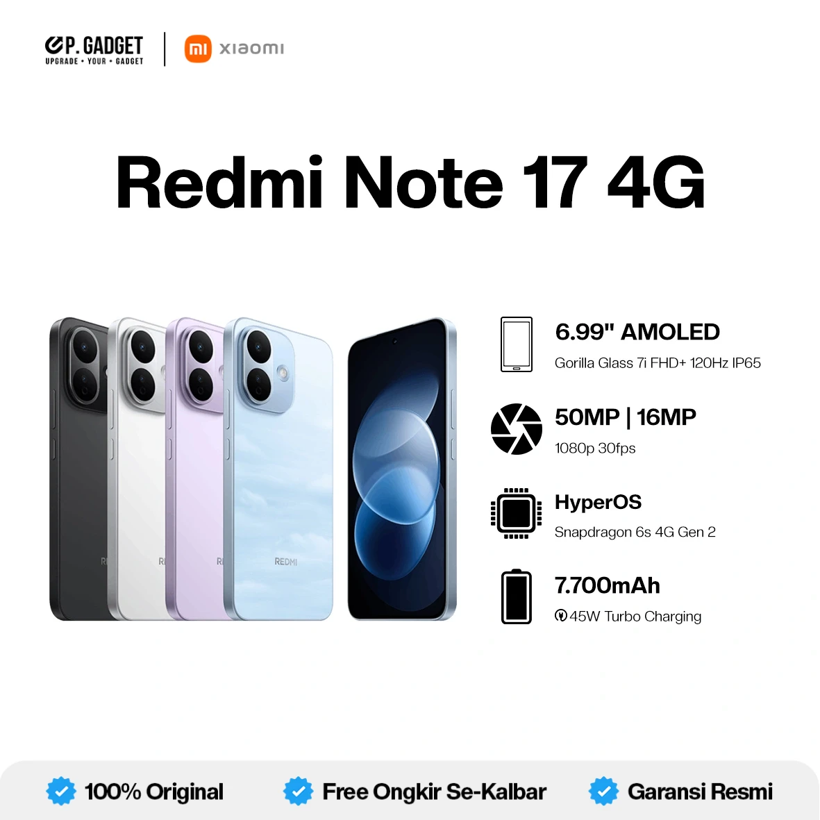 REDMI NOTE 17 4G