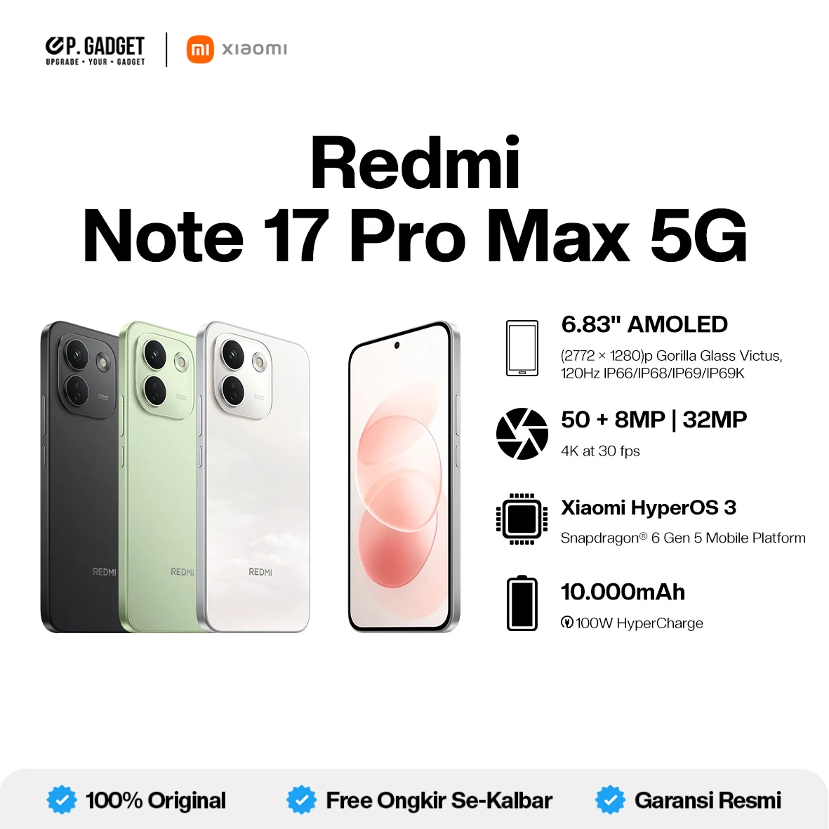 REDMI NOTE 17 PRO MAX 5G
