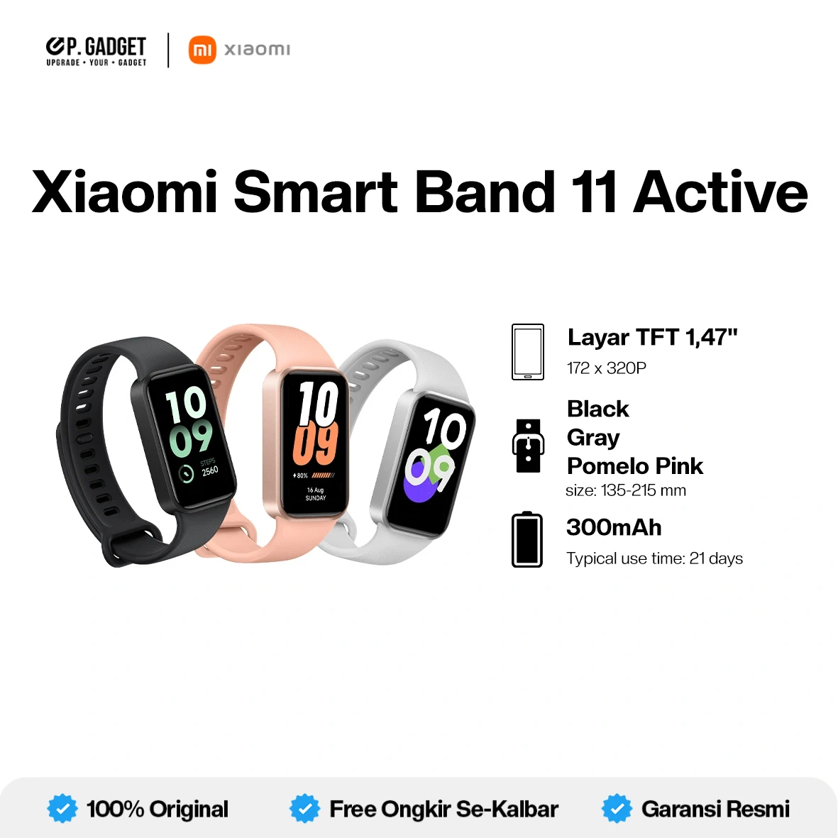 XIAOMI SMART BAND 11 ACTIVE
